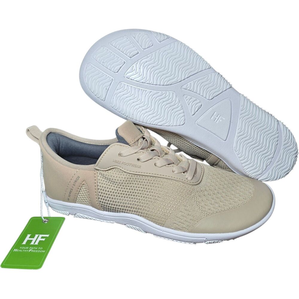 NWT Hike Footwear Stride Hands-Off Ergonomic Barefoot Shoes Unisex EU 36 Beige